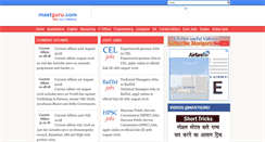 Desktop Screenshot of mastguru.com